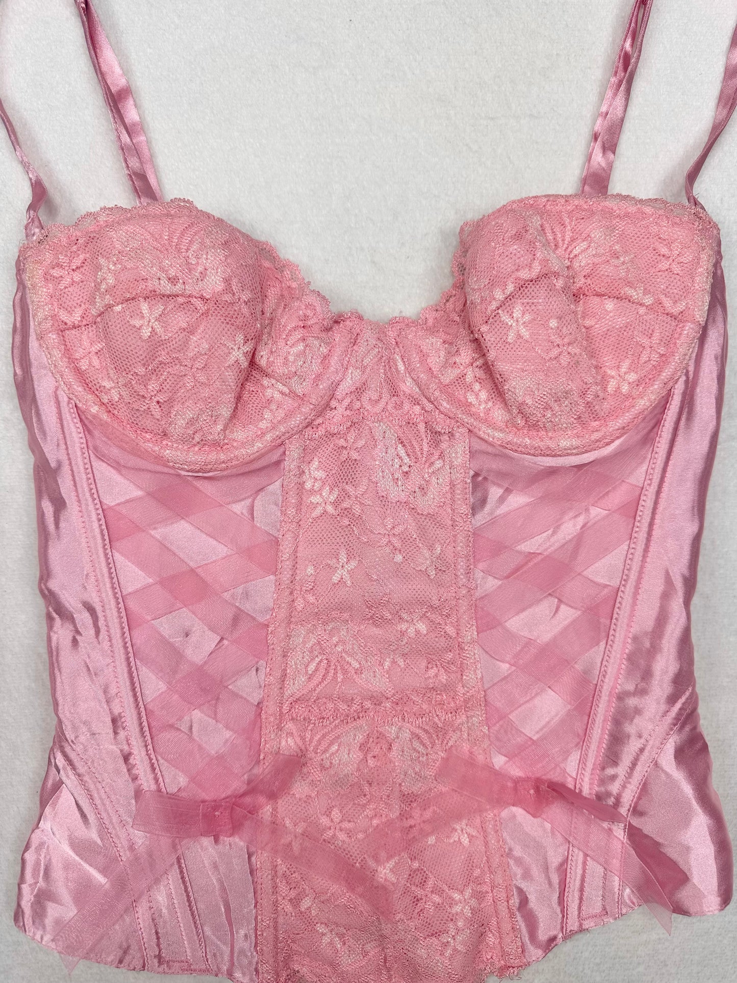 Frederick’s of Hollywood Pink Bustier 34/M