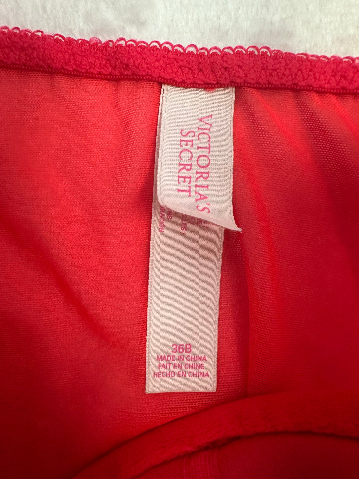 Victoria’s Secret Red Bustier 36B