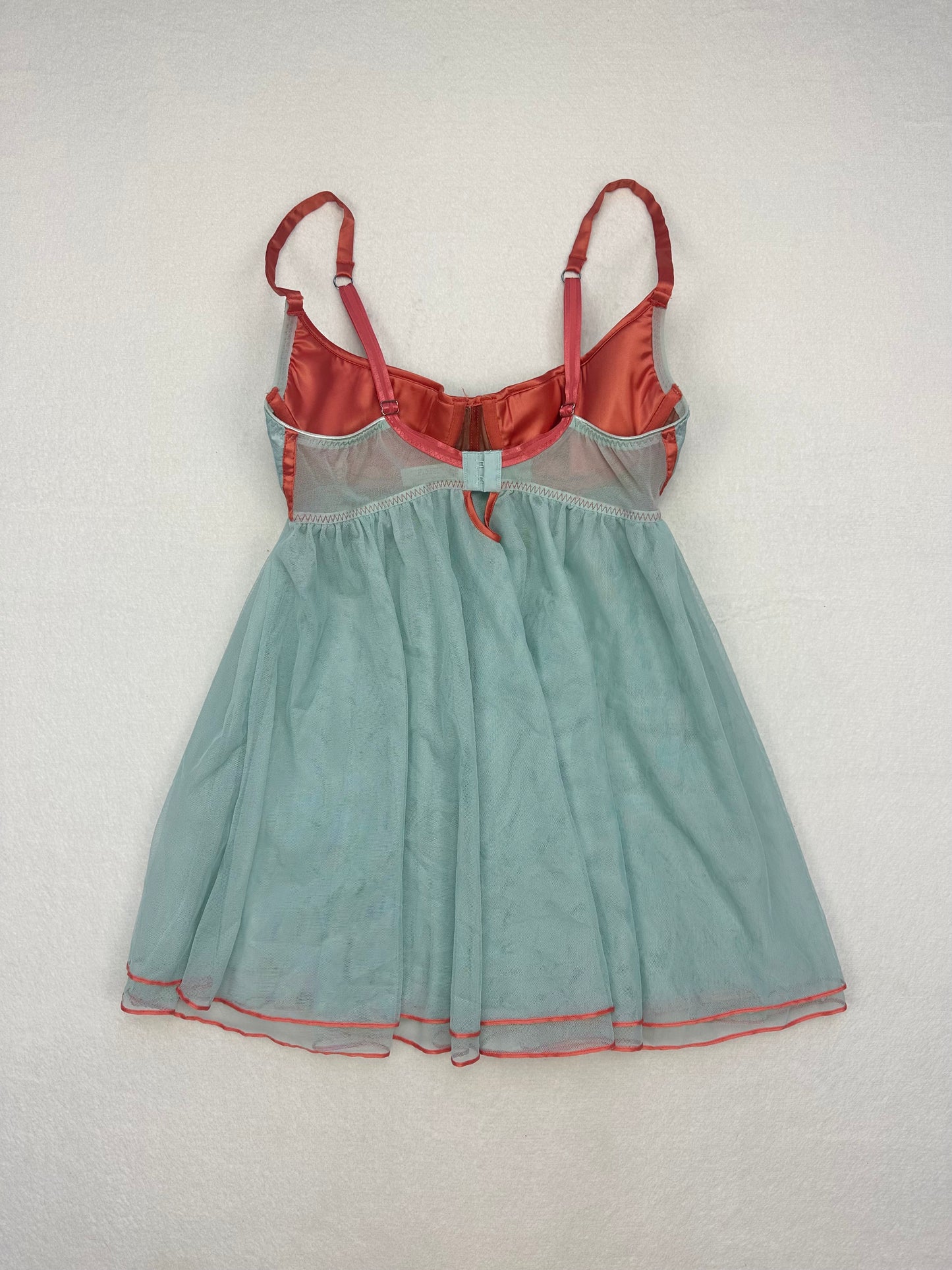 Victoria’s Secret Blue & Orange Babydoll 34C