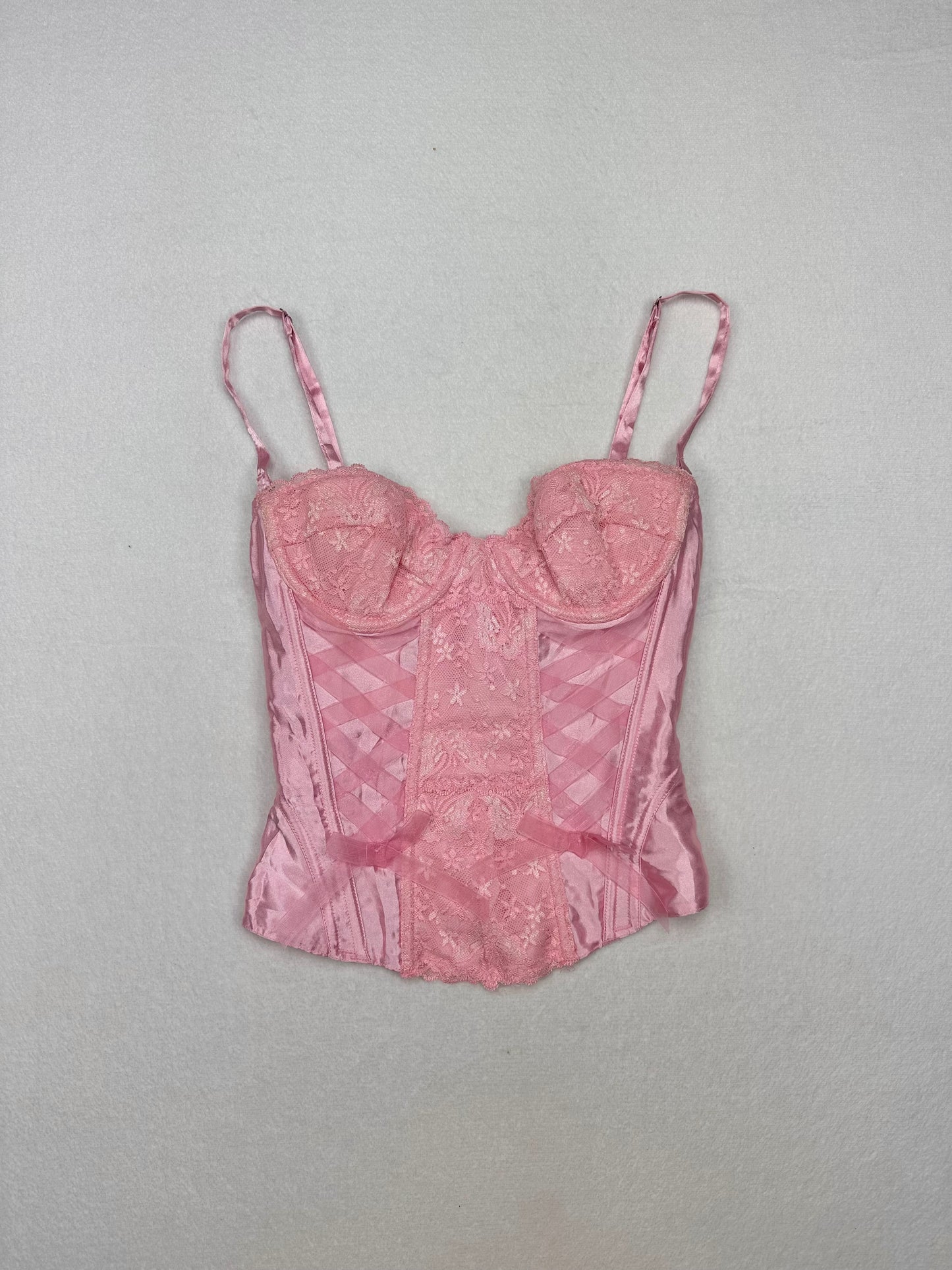 Frederick’s of Hollywood Pink Bustier 34/M
