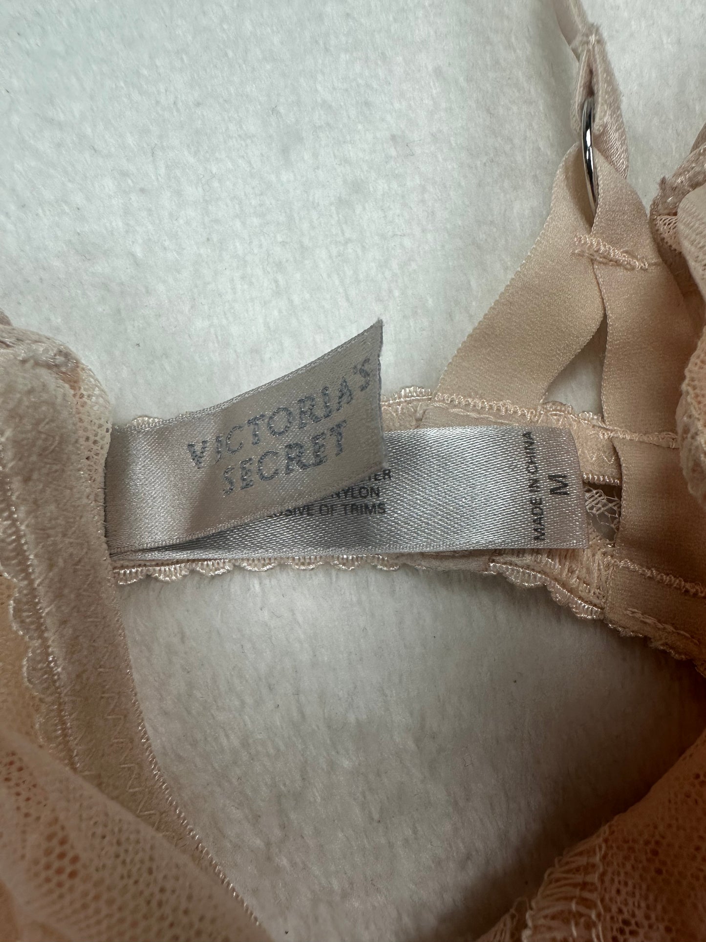 Victoria’s Secret Nude Lace Slip M-S