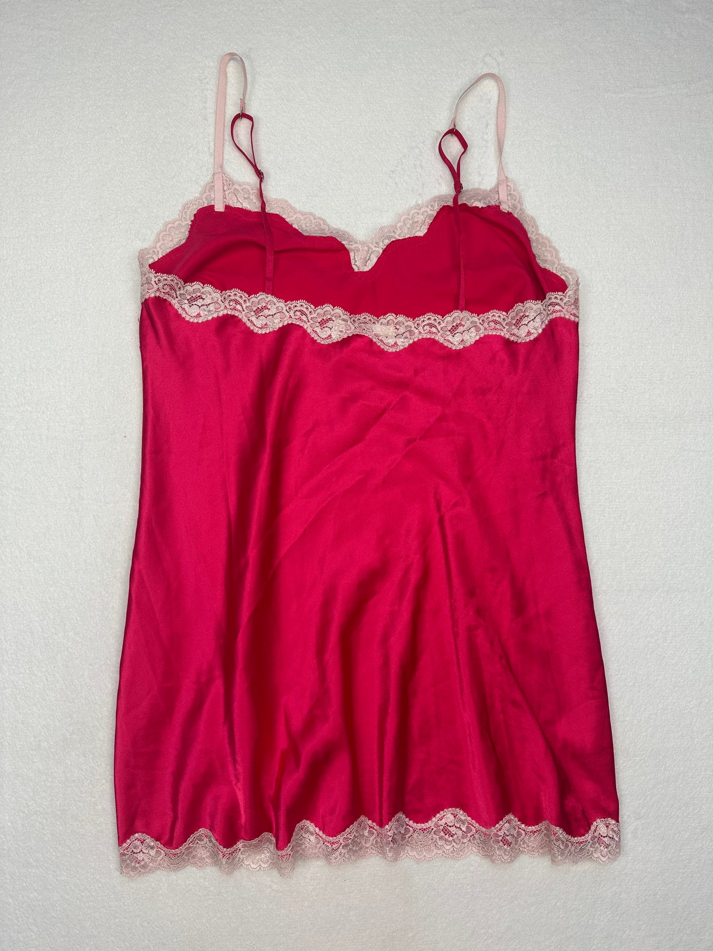 Victoria’s Secret Red & White Slip M