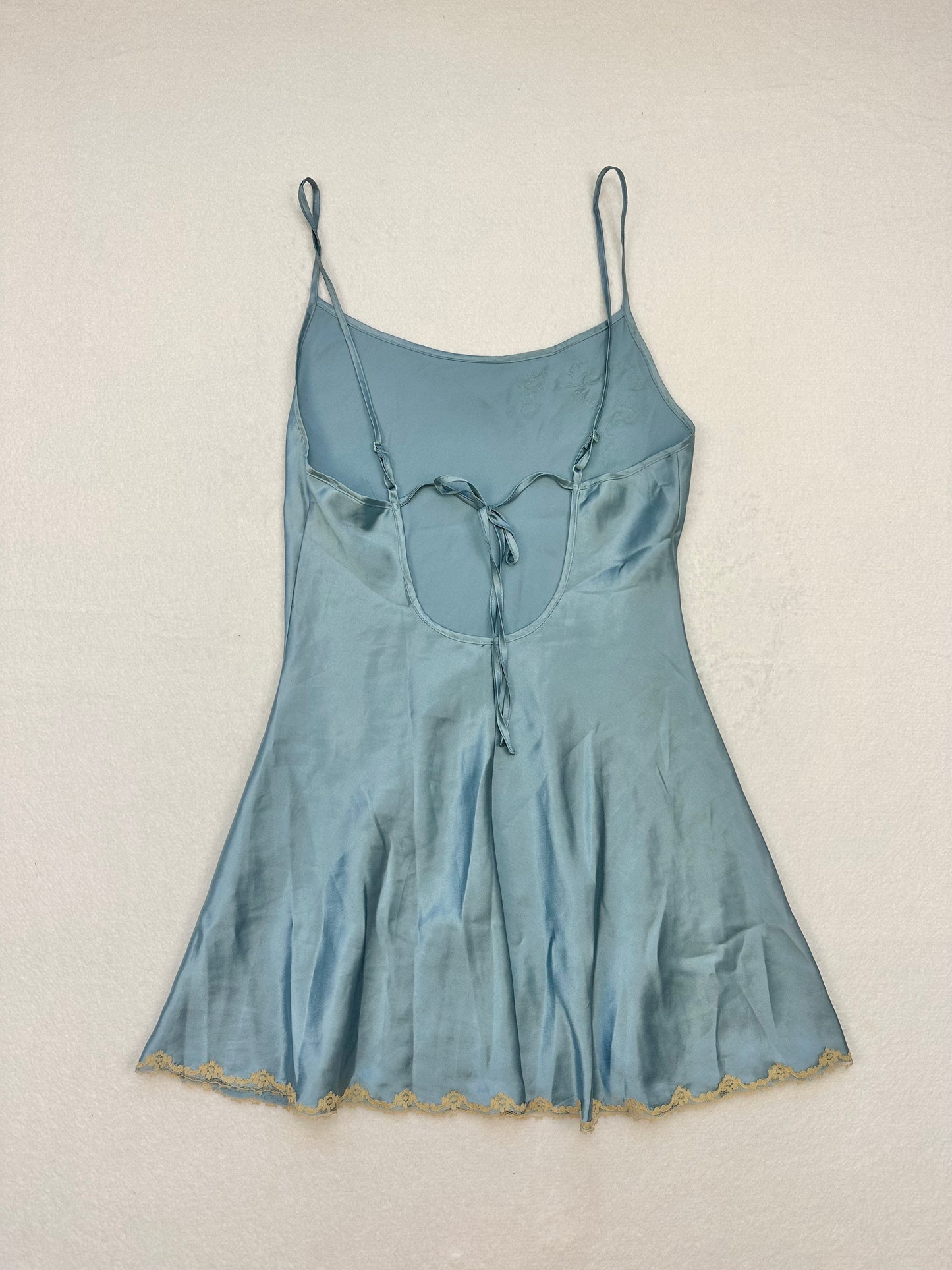 Victoria’s Secret Blue & Yellow Slip