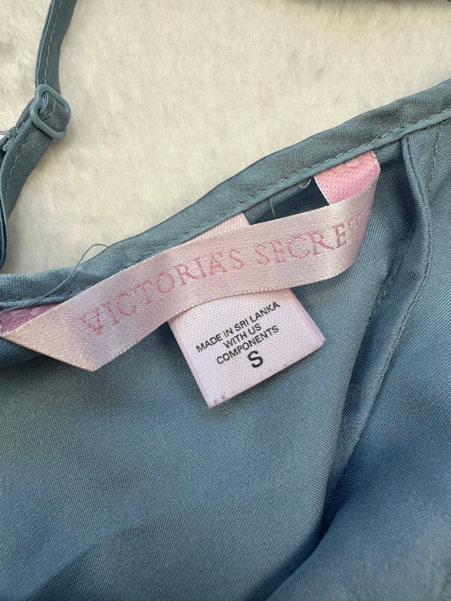 Victoria’s Secret Blue & Yellow Slip