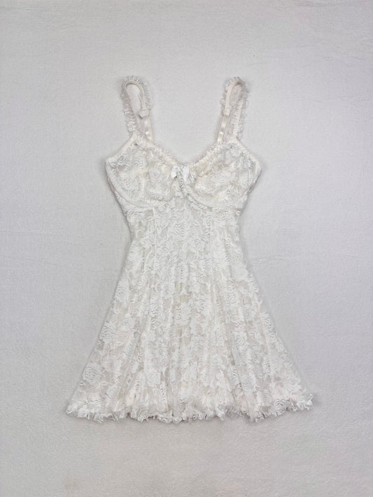 Rare Cinema Etoile Ivory All Lace Slip XL-L