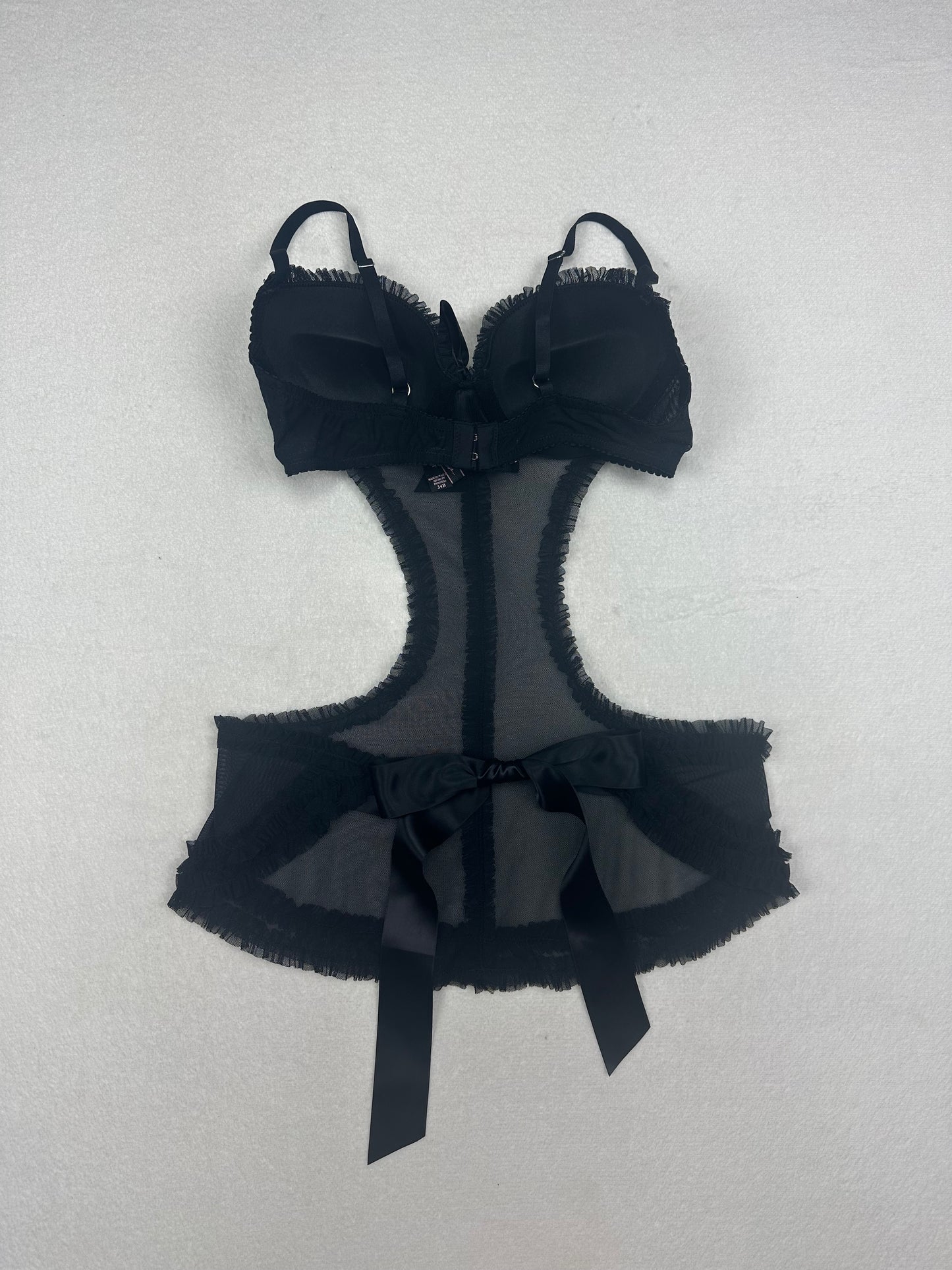 Victoria’s Secret Black Maid Slip 34B