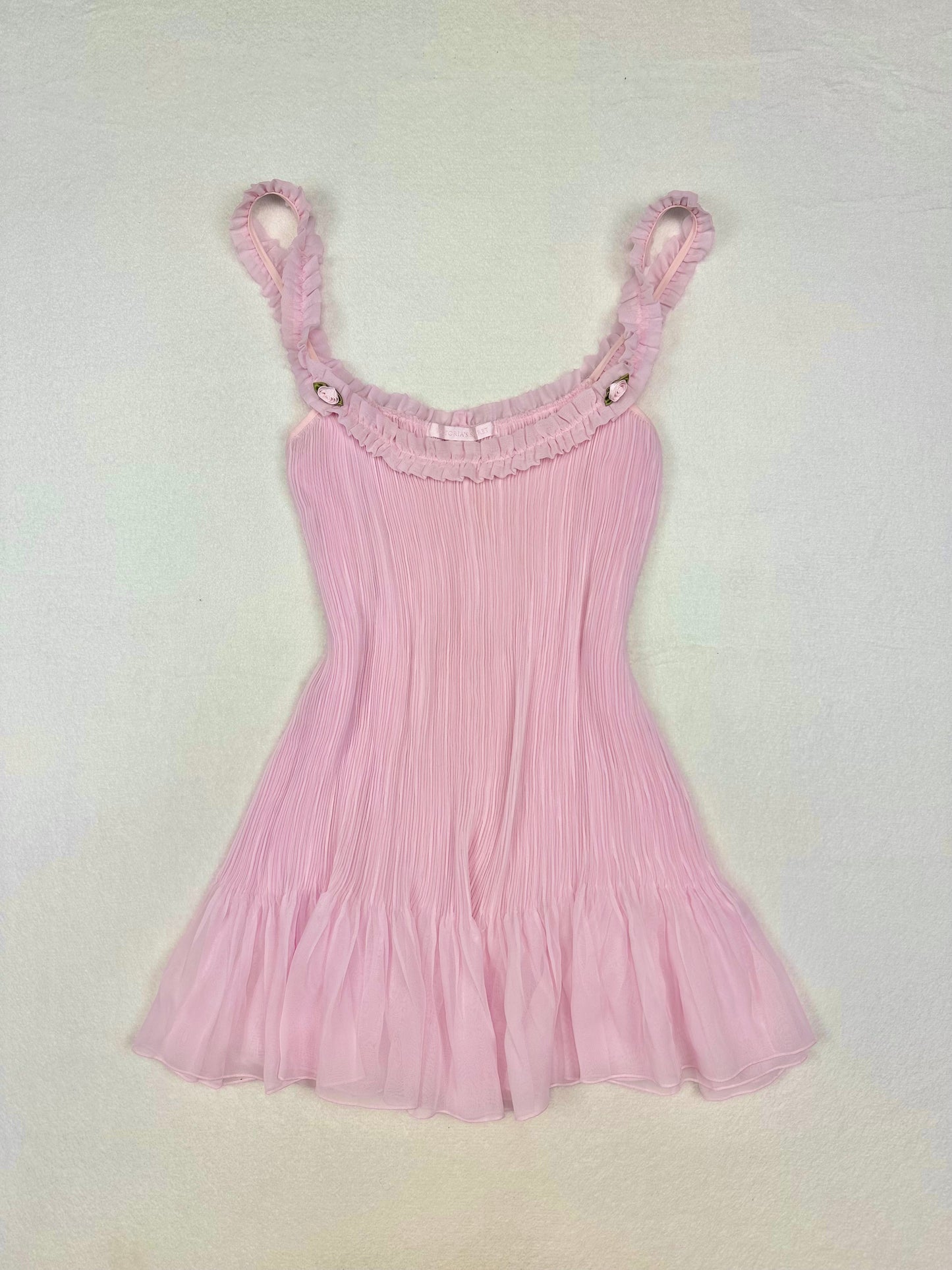 Victoria’s Secret Pink Ruffle Slip