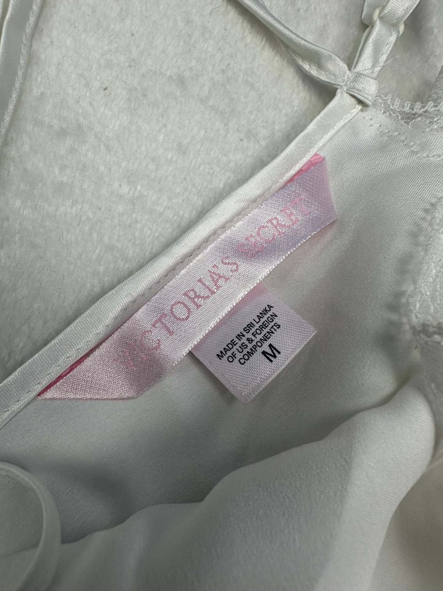Victoria’s Secret White Slip M-S