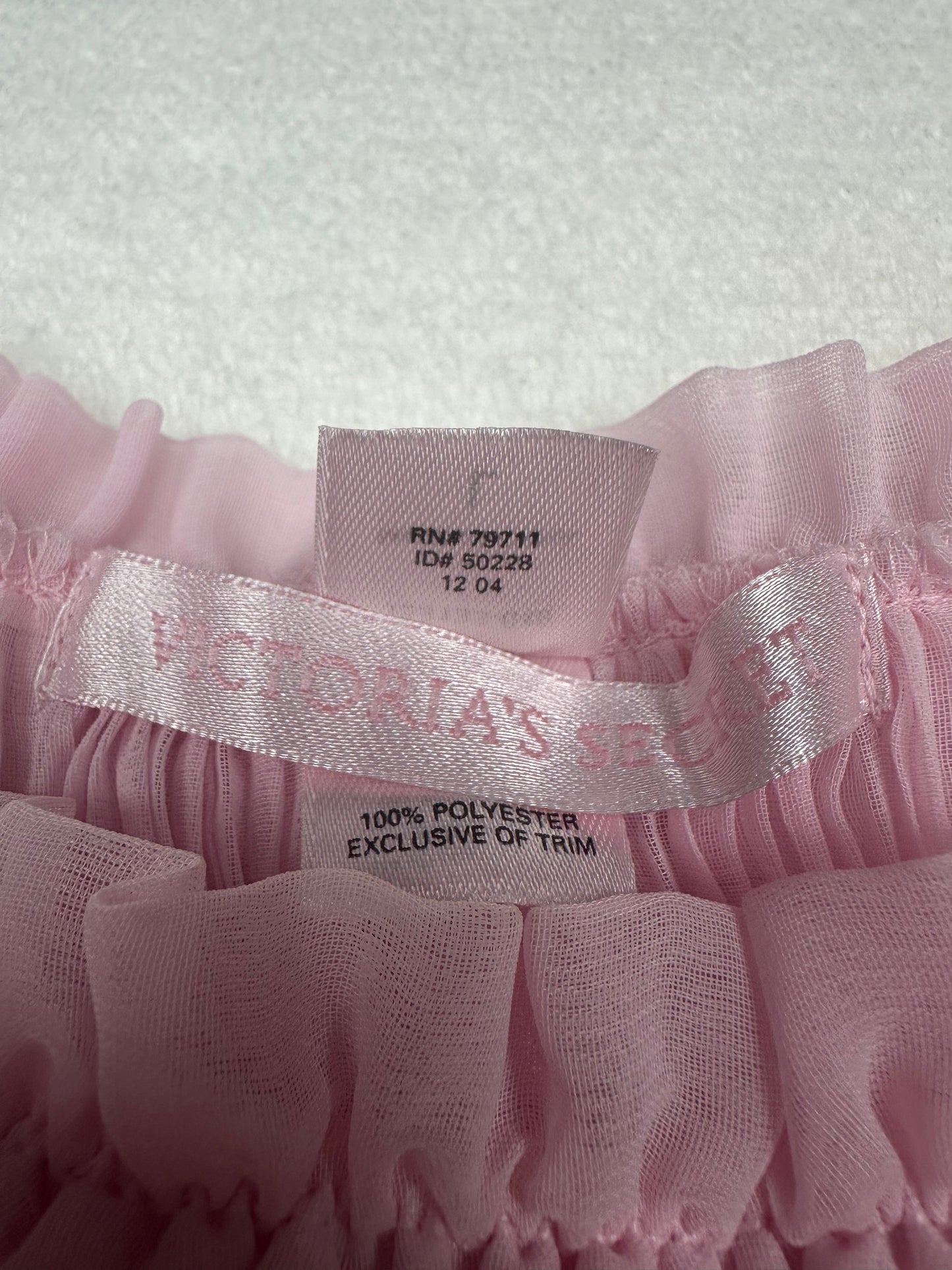 Victoria’s Secret Pink Ruffle Slip