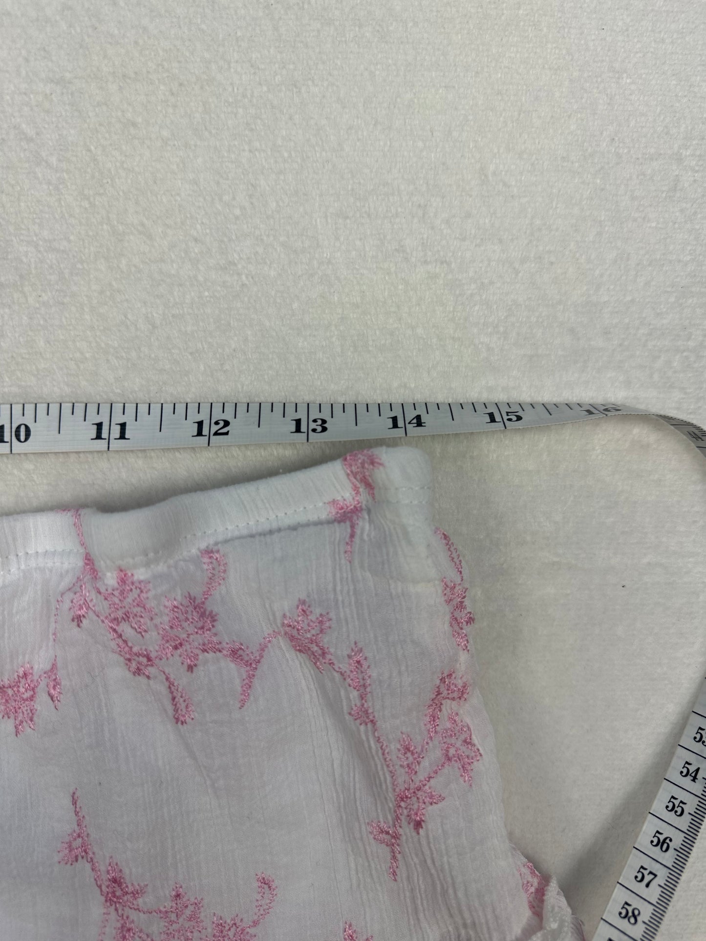 Rare Wet Seal White & Pink Mini Skirt M-S