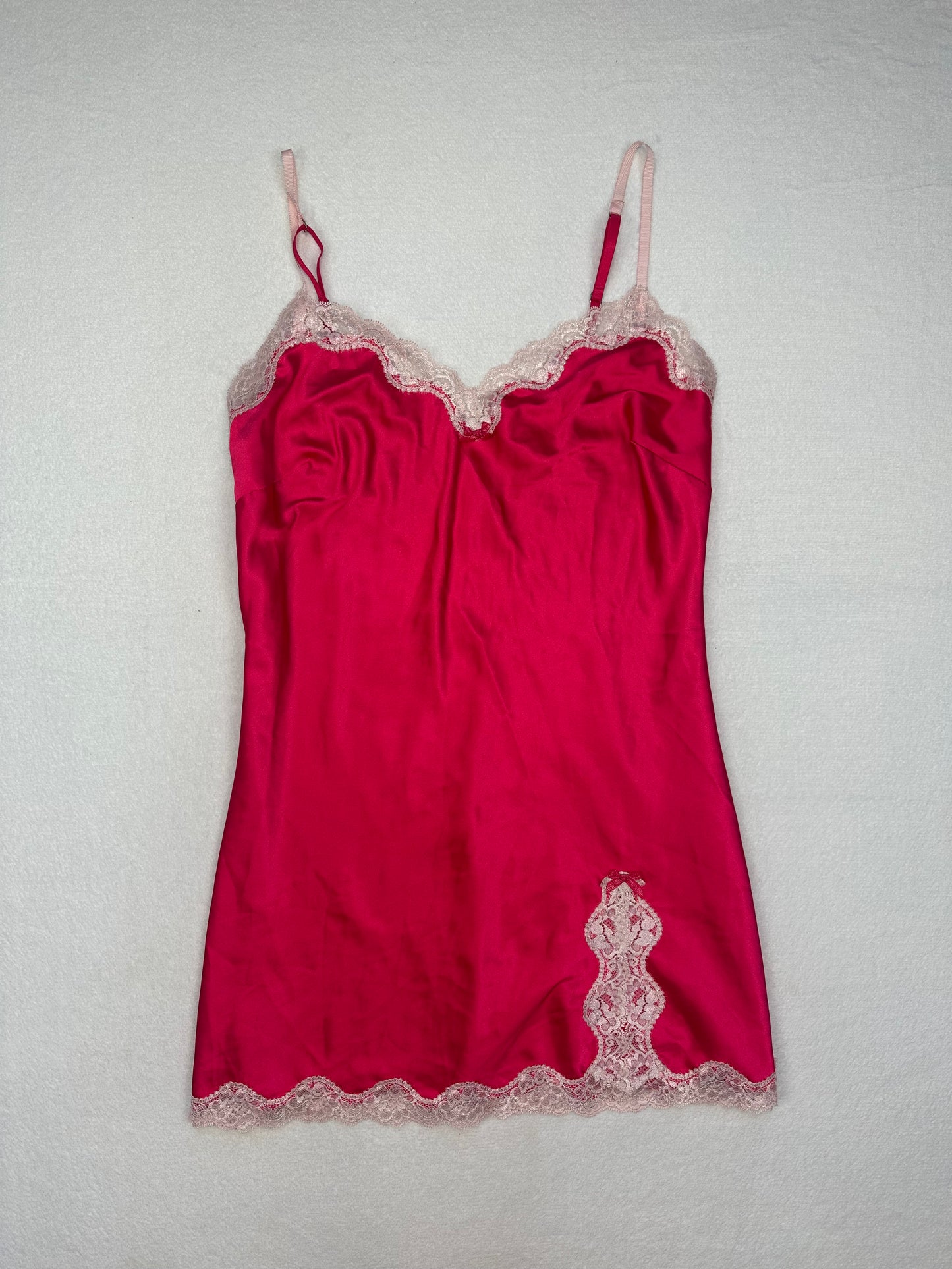 Victoria’s Secret Red & White Slip M