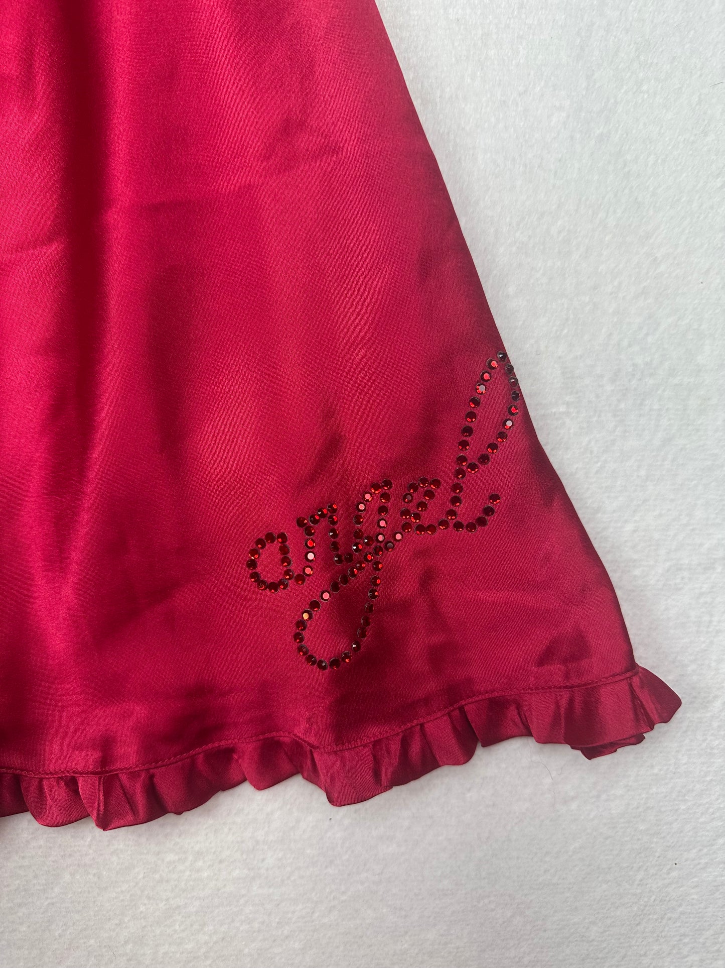 Victoria’s Secret Red Angels Milkmaid Slip L