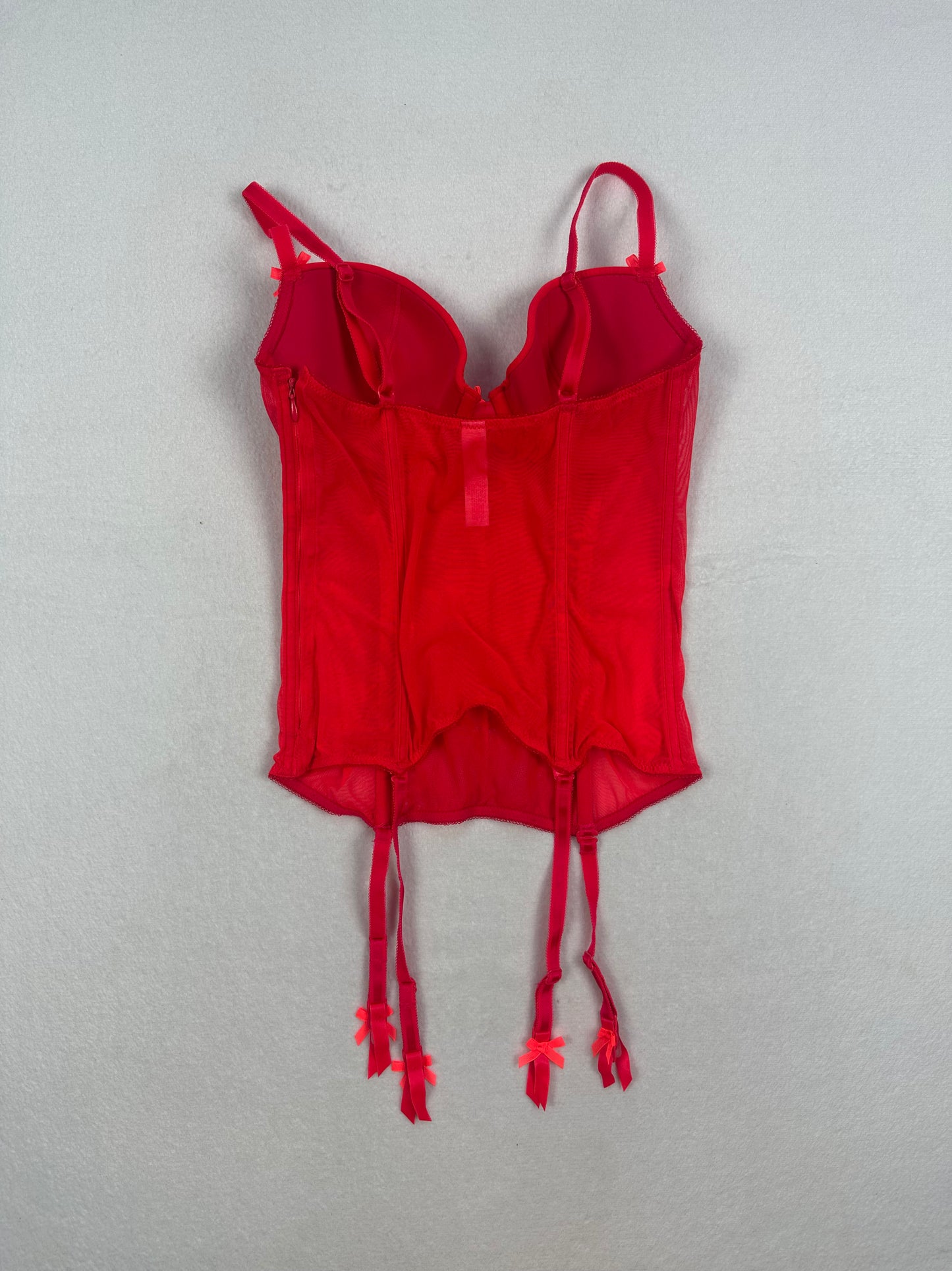 Victoria’s Secret Red Bustier 36B