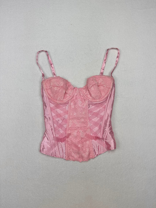 Frederick’s of Hollywood Pink Bustier 34/M