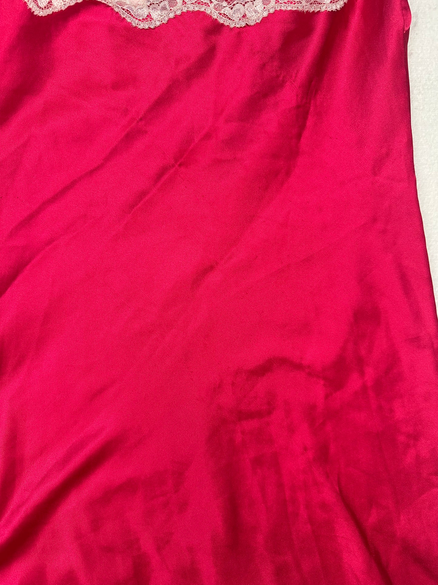 Victoria’s Secret Red & White Slip M