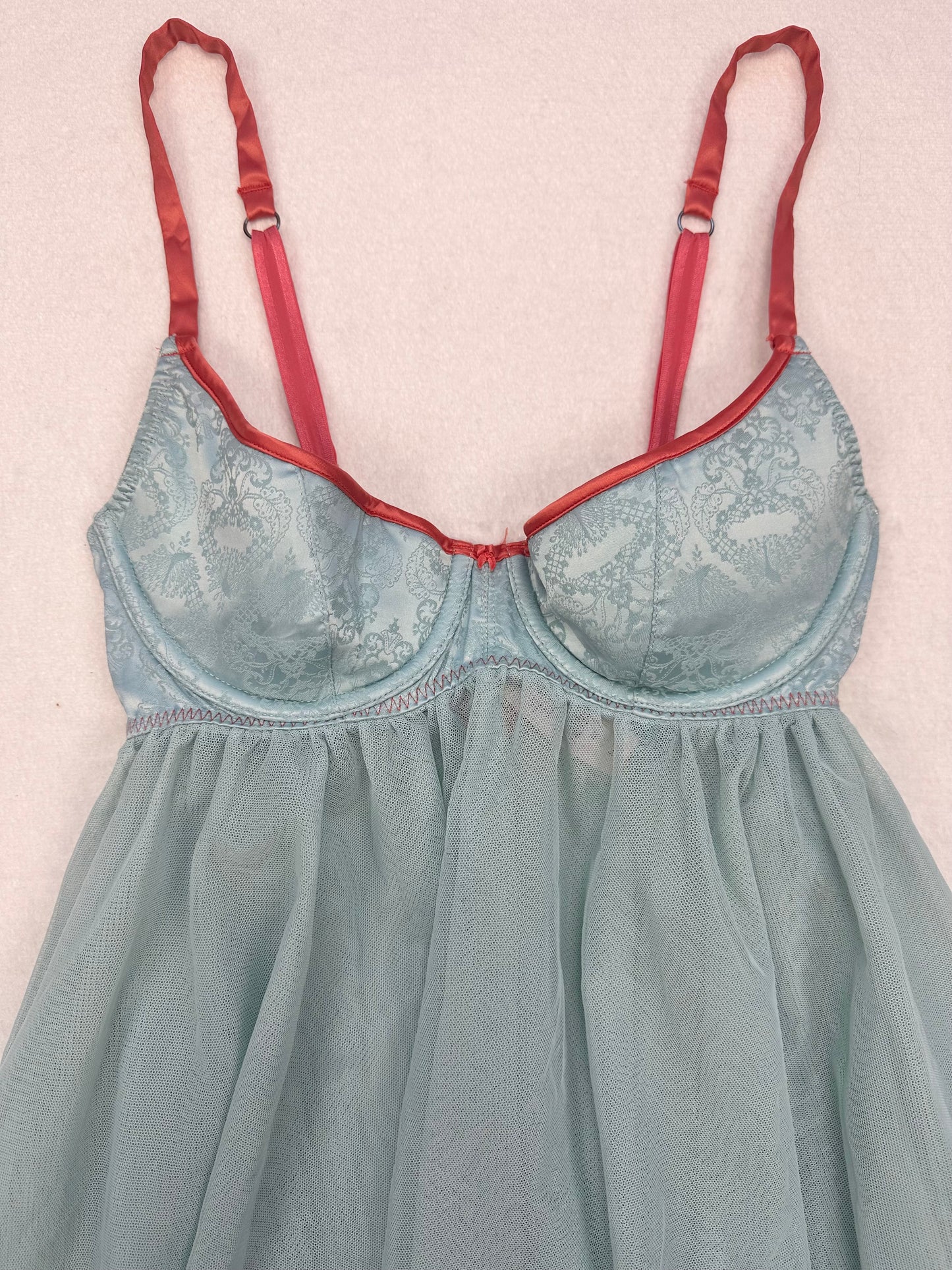 Victoria’s Secret Blue & Orange Babydoll 34C