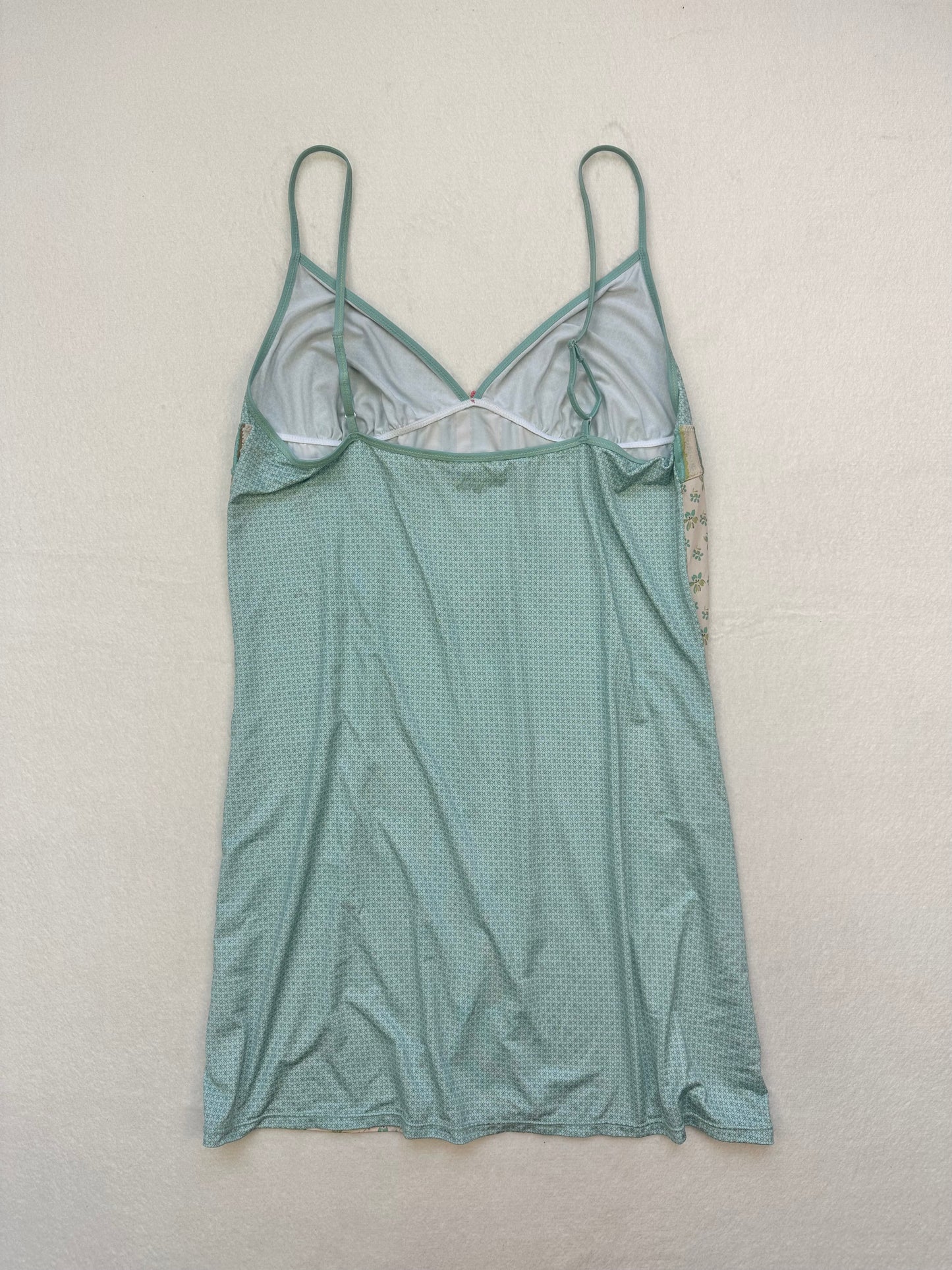 Rare DKNY Floral Patchwork Slip L