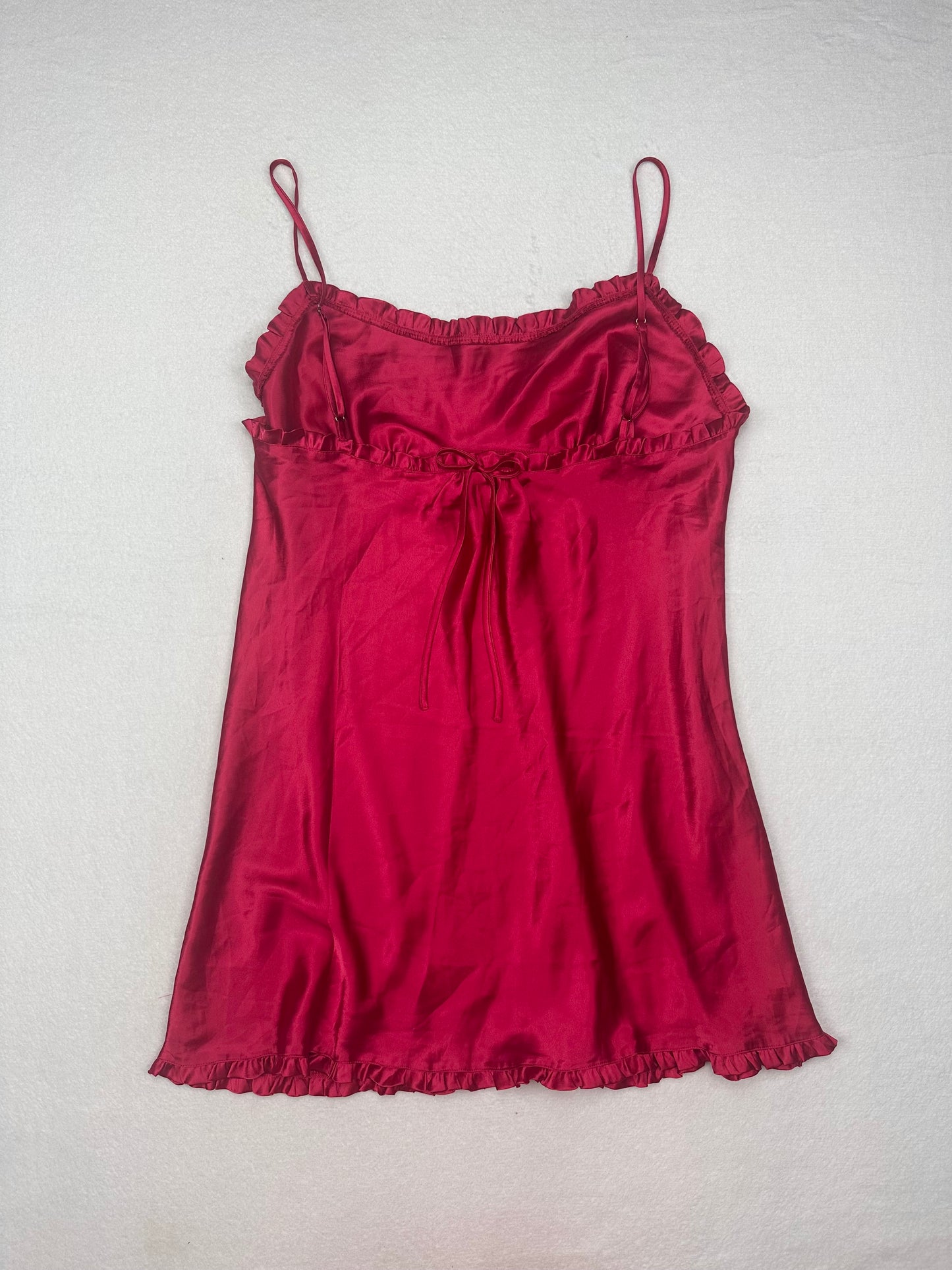 Victoria’s Secret Red Angels Milkmaid Slip L