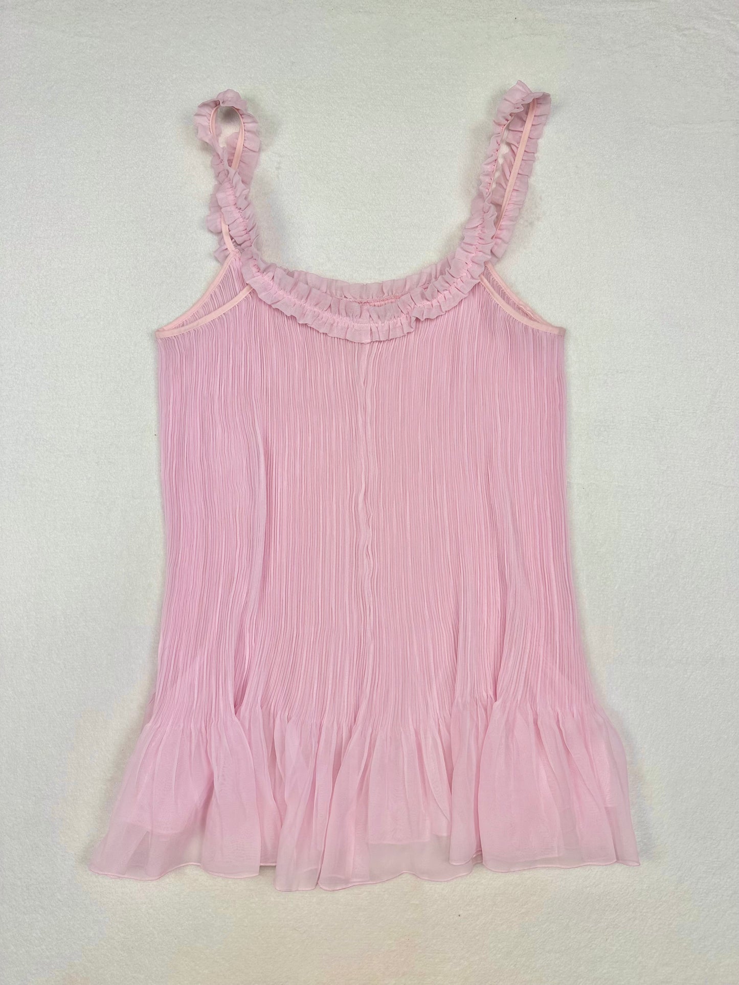 Victoria’s Secret Pink Ruffle Slip