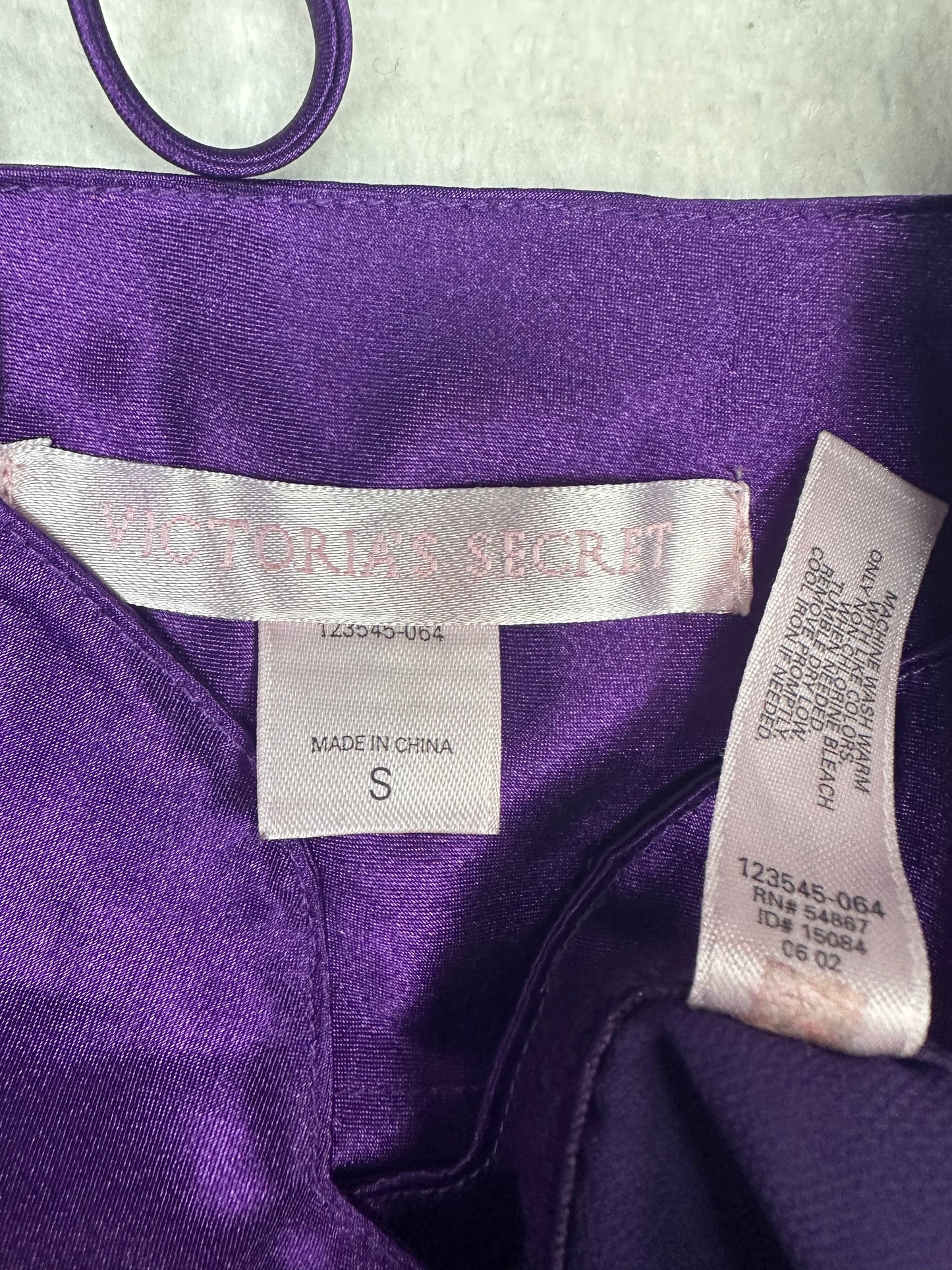 Victoria’s Secret Purple Slip Set S
