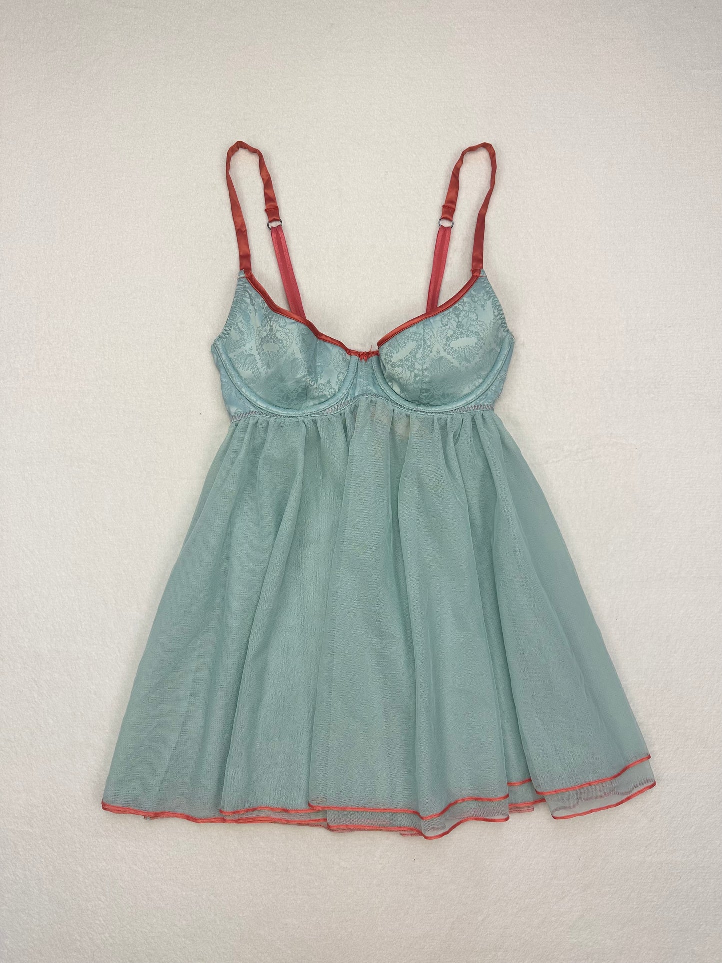 Victoria’s Secret Blue & Orange Babydoll 34C