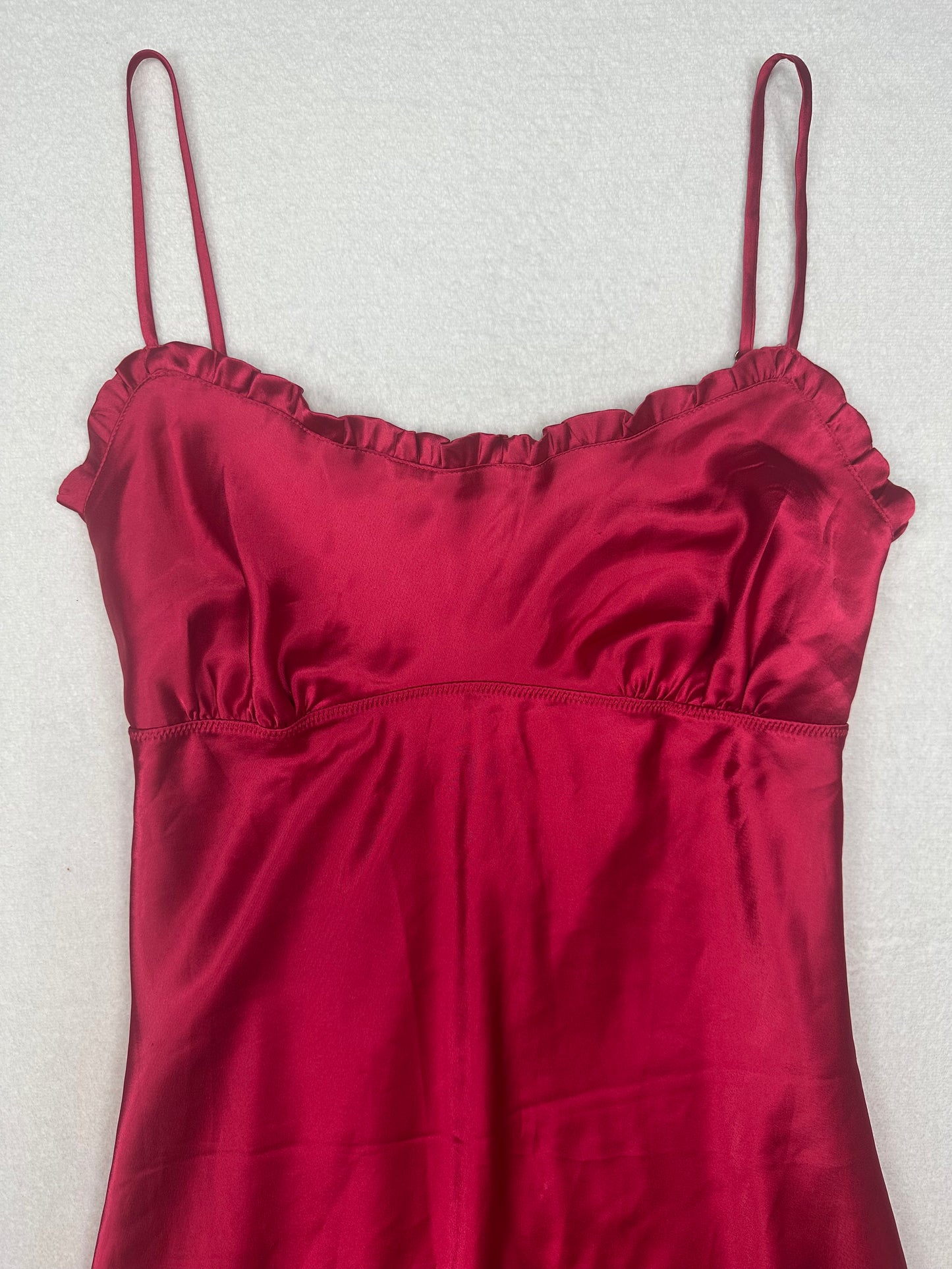 Victoria’s Secret Red Angels Milkmaid Slip L