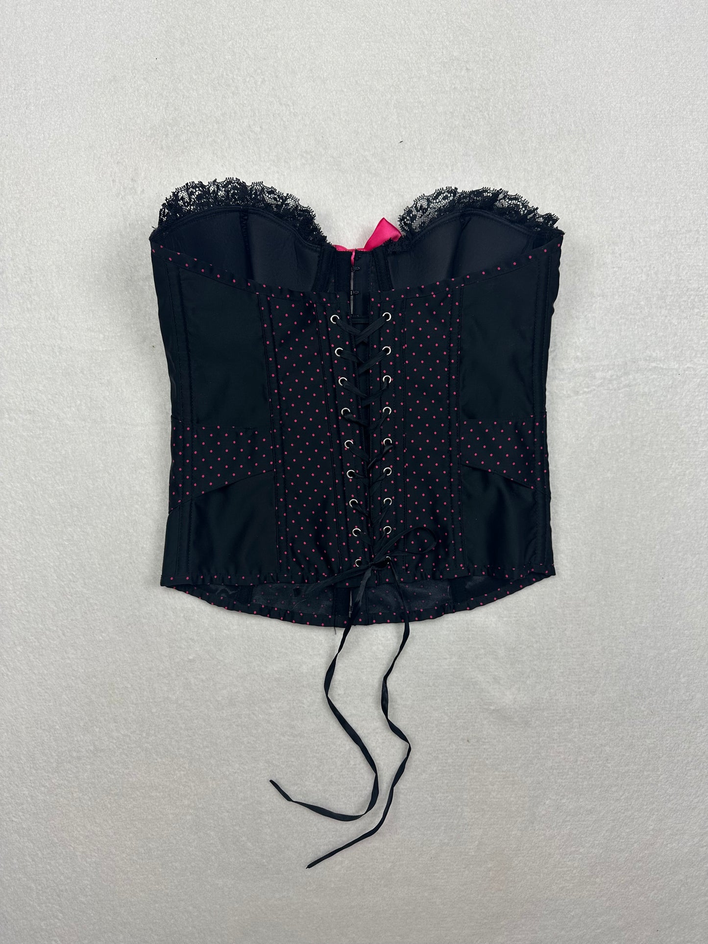 Victoria’s Secret Black & Pink Corset 34C