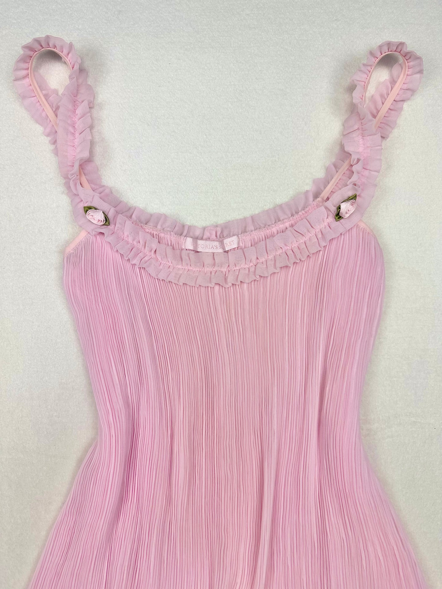 Victoria’s Secret Pink Ruffle Slip